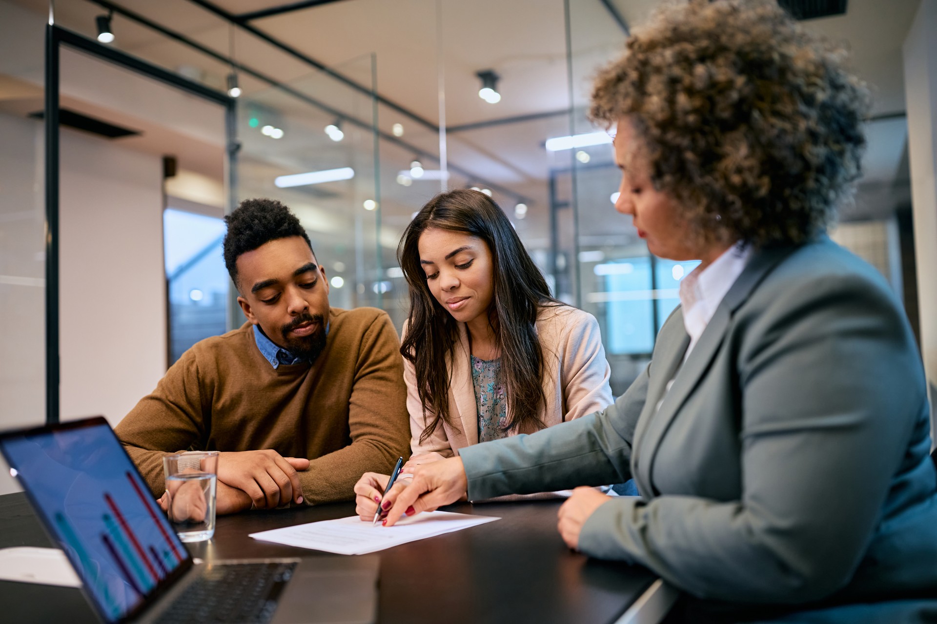 A buyer presentation to the CEO